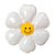 Balão de Festa Microfoil 46x56,5cm - Flor - 1 unidade - Rizzo - Imagem 1