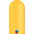 Balão de Festa Canudo - Goldenrod (Amarelo Ouro) - 350" - Qualatex - Rizzo - Imagem 1