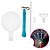 Kit Bubble Azul com Led Colorido - 18'' - 1 unidade - Rizzo - Imagem 1