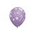 Balão de Festa Látex Liso Decorado - Doces e Confetes Azul/Lilás/Rose - 11" 28cm - 50 unidades - Qualatex Outlet - Rizzo - Imagem 4