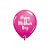 Balão de Festa Látex Liso Decorado - Happy Mother's Day Rosa/Pink - 11" 28cm - 50 unidades - Qualatex Outlet - Rizzo - Imagem 2