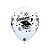 Balão de Festa Látex Liso Decorado - Congrats! Cap Branco - 11" 28cm - 50 unidades - Qualatex Outlet - Rizzo - Imagem 1