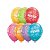 Balão de Festa Látex Liso Decorado - Fiesta! Sortido - 11" 28cm - 50 unidades - Qualatex Outlet - Rizzo - Imagem 1