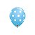 Balão de Festa Látex Liso Decorado - Pontos Polka Sortido - 11" 28cm - 50 unidades - Qualatex Outlet - Rizzo - Imagem 4