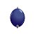 Balão de Festa Látex Liso Q-Link - Azul Marinho - 6" 15cm - 50 unidades - Qualatex Outlet - Rizzo - Imagem 1