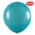 Balão de Festa Redondo Profissional Látex Liso 24'' 60cm - Azul Turquesa - 3 unidades - Art-Latex - Rizzo - Imagem 1