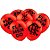 Balão - Flamengo Vermelho e Preto - 25 unidades - Festcolor - Rizzo - Imagem 1