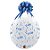 Balão de Festa Látex Liso Decorado - Diamante Transparente It's a Boy - 18" 45cm - 25 unidades - Qualatex Outlet - Rizzo - Imagem 1
