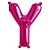 Balão de Festa Microfoil 16" 40cm - Letra Y Magenta - 1 unidade - Qualatex Outlet - Rizzo - Imagem 1