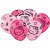 Balão de Festa Decorado Hello Kitty 9" 23cm - 25 unidades - Festcolor - Rizzo - Imagem 1