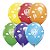 Balão de Festa Látex Liso Decorado - Balões de Ar Quente Sortido - 11" 27cm - 50 unidades - Qualatex Outlet - Rizzo - Imagem 1