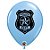 Balão de Festa Látex Liso Decorado - Departamento de Policia Azul - 11" 27cm - 50 unidades - Qualatex Outlet - Rizzo - Imagem 2