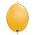 Balão de Festa Látex Liso Q-Link - Amarelo Ouro - 12" 30cm - 50 unidades - Qualatex Outlet - Rizzo - Imagem 1
