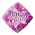 Balão de Festa Microfoil 18" 45cm - Diamante Birthday Diva  - 1 unidade - Qualatex Outlet - Rizzo - Imagem 1