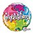 Balão de Festa Microfoil 18" 45cm - Redondo Congratulations Estrela - 1 unidade - Qualatex Outlet - Rizzo - Imagem 1