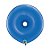 Balão de Festa Látex Donut - Azul Safira - 16" 40cm - 25 unidades - Qualatex Outlet - Rizzo - Imagem 1