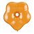 Balão de Festa Látex Blossom - Laranja - 6" 15cm - 50 unidades - Qualatex Outlet - Rizzo - Imagem 1