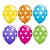 Balão de Festa Látex Liso Decorado - Pontos Polka Sortidos II - 16" 40cm - 50 unidades - Qualatex Outlet - Rizzo - Imagem 1