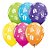 Balão de Festa Látex Liso Decorado - Presentes e Estrelas Sortidos - 11" 27cm - 50 unidades - Qualatex Outlet - Rizzo - Imagem 1