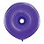 Balão de Festa Látex Donut - Violeta - 16" 40cm - 25 unidades - Qualatex Outlet - Rizzo - Imagem 1