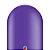 Balão de Festa Canudo - Violeta Púrpura 646Q - 50 unidades - Qualatex Outlet - Rizzo - Imagem 1