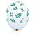 Balão de Festa Látex Liso Decorado - Folhagem Tropical - 11" 27cm - 50 unidades - Qualatex Outlet - Rizzo - Imagem 1