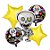 Kit Balões Caveira Halloween - Buque com 5 Balões - Rizzo Balões - Imagem 1