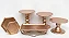 Kit Comemore MAIS Premium - 33 Rose Gold - 01 Unidade - Só Boleiras - Rizzo Festas - Imagem 1