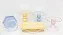 Kit Comemore MAIS Clean - 34 Colors Azul Candy, Creme e Rosa Candy - 01 Unidade - Só Boleiras - Rizzo Festas - Imagem 1