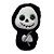 Pelúcia Dona Morte - Preto 22 cm - Halloween - 1 unidade - Rizzo - Imagem 1