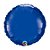Balão de Festa Microfoil 18" 45cm - Redondo Azul Escuro Metalizado - 1 unidade - Qualatex - Rizzo - Imagem 1