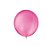 Balão de Festa Látex Liso 9''23cm Redondo  - Rosa shock - 50 unidades - Balões São Roque - Rizzo - Imagem 1