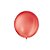 Balão de Festa Látex Liso 9''23cm Redondo  - Vermelho Quente - 50 unidades - Balões São Roque - Rizzo - Imagem 1