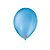 Balão de Festa 6,5" Basic - Azul - Caixa com 25 pacotes - 1250 unidades - Atacado São Roque - Rizzo - Imagem 3