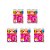 Balão de Festa Látex Liso 9'' - Rosa Chiclete - 5 pacotes - 250 unidades - Atacado São Roque - Rizzo - Imagem 1