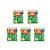Balão de Festa Látex Liso 9'' - Verde Maçã - 5 pacotes - 250 unidades - Atacado São Roque - Rizzo - Imagem 1