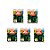 Balão de Festa Látex Liso 9'' - Verde Musgo - 5 pacotes - 250 unidades - Atacado São Roque - Rizzo - Imagem 1