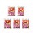 Balão de Festa Látex Liso 9'' Redondo - Rosa Baby - 5 pacotes - 250 unidades - Atacado São Roque - Rizzo - Imagem 1
