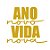 Transfer Para Balão Lettering - Ano Novo, Vida Nova - Preto - 1 unidade - Rizzo - Imagem 2