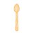 Colher de Bambu Lisa - 11cm - 1 unidade - Rizzo - Imagem 1