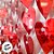Painel Metalizado Shimmer Wall Coração Vermelho - 30x30cm - 1 unidade - Rizzo - Imagem 4
