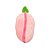 Coelho Morango de Pelúcia Rosa - 24cm  - 1 unidade - Rizzo - Imagem 1