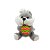 Coelho de Pelúcia Cinza - 15cm - 1 unidade - Rizzo - Imagem 1