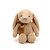 Coelho de Pelúcia com Laço - Marrom - 31cm - 1 unidade - Cromus - Rizzo - Imagem 1