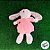 Coelha de Pelúcia Vestido - Rosa - 30cm - 1 unidade - Cromus - Rizzo - Imagem 4