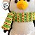 Pinguim de Pelúcia de Natal - Repete Falas com Movimento - 1 unidade - Cromus - Rizzo - Imagem 6