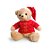 Urso de Pelúcia de Natal - Ho Ho Ho - 1 unidade - Cromus - Rizzo - Imagem 2
