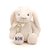 Coelho de Pelúcia Branco com Laço Personalizado - 31cm  - 1 unidade - Rizzo - Imagem 3