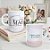 Caneca de Porcelana Mãe Eu Te Amo - 1 unidade - Rizzo - Imagem 1