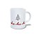 Caneca de Porcelana Personalizável c/ Nome - Rena HoHoHo - 1 unidade - Rizzo Personalizado - Imagem 2